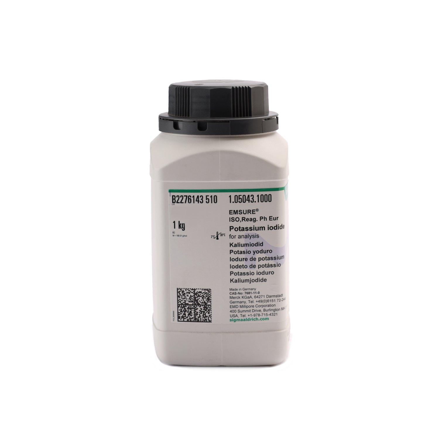 Potassium iodide for analysis EMSURE® ISO,Reag. Ph Eur